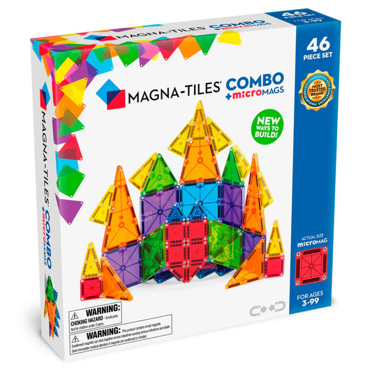 Magna-Tiles® Combo 46 piece set